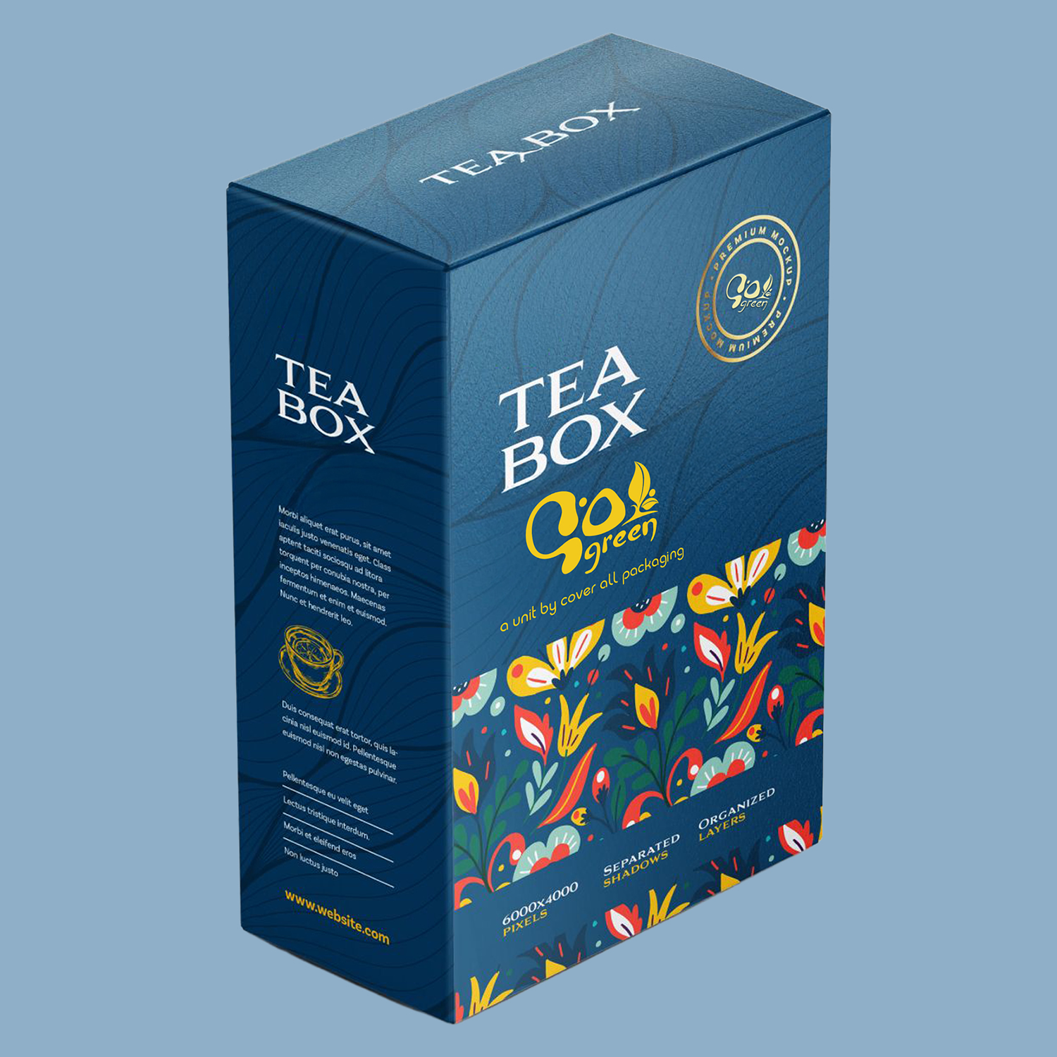 TEA PACKAGING BOX