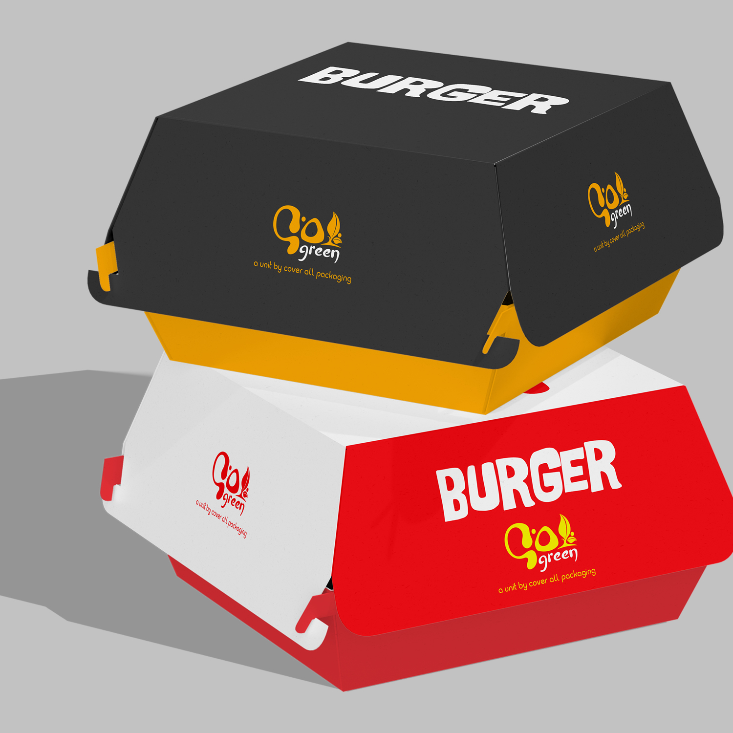BURGER PACKING BOX