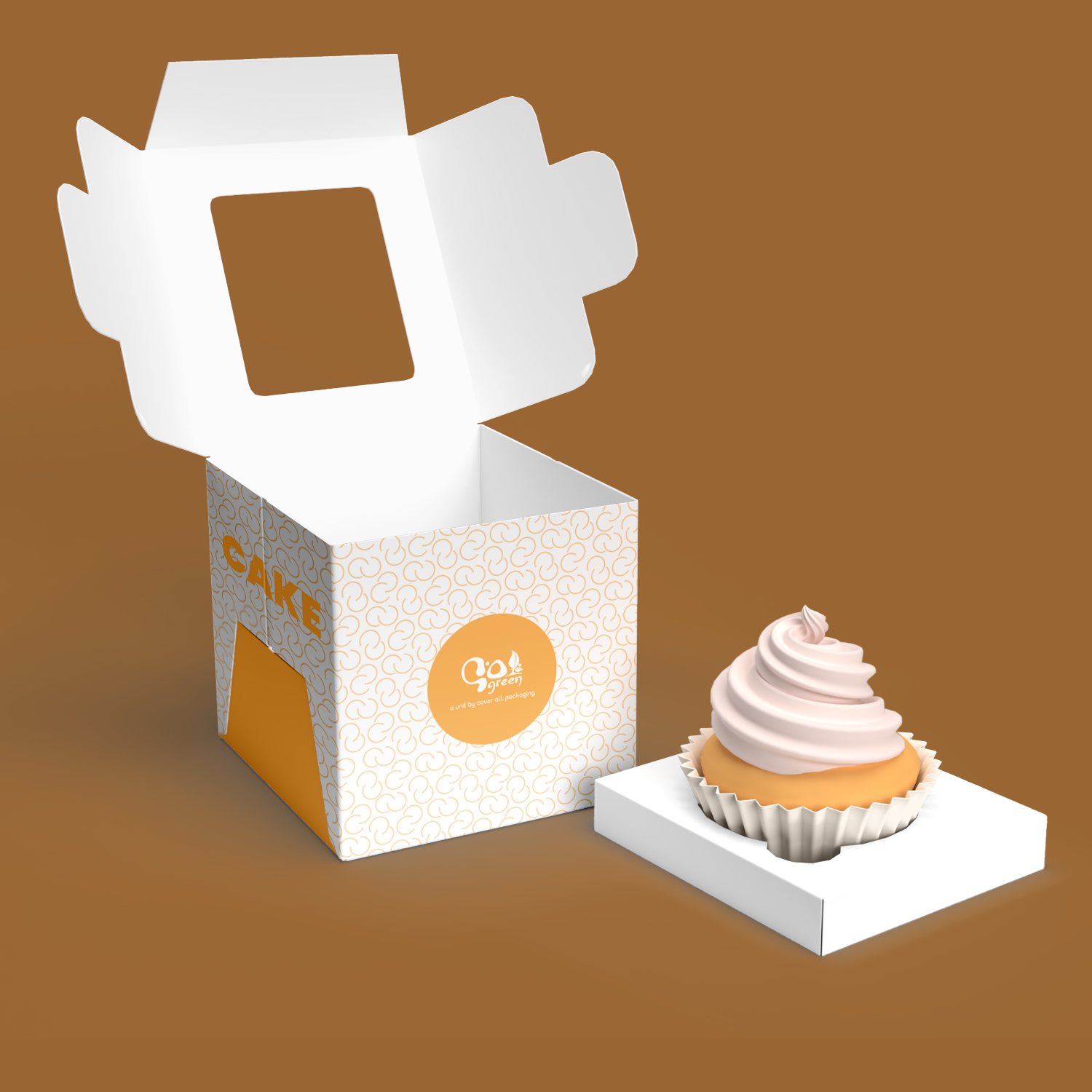 CAKE PACKAGING BOX